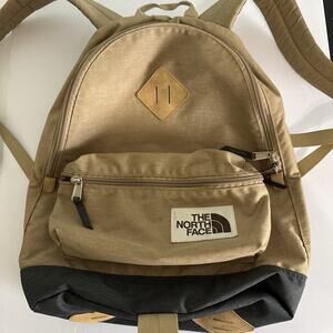 The North Face Mini Berkeley Tan dark heather/Asphalt grey Daypack Backpack TNF
